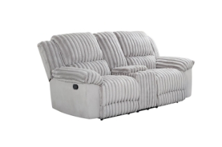 Picture of SELINNA Corduroy Manual Reclining Sofa Range (Mink) - 2 Seater Loveseat (2RRC)