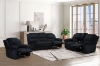 Picture of SELINNA Corduroy Manual Reclining Sofa Range (Black)