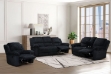 Picture of SELINNA Corduroy Manual Reclining Sofa Range with rocker chair (Black)