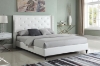 Picture of TIFFANY Fabric Upholstered & Button-Tufted Bed Frame - Double Size