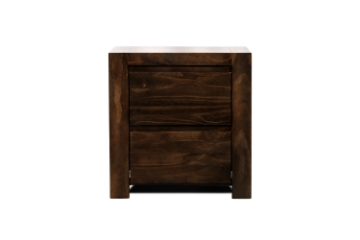 Picture of MALAGA 2-Drawer Bedside Table (Walnut)