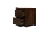 Picture of MALAGA 2-Drawer Bedside Table (Walnut)