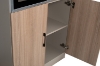 Picture of FOCUS Office System 2-Door Bookshelf & Display Unit