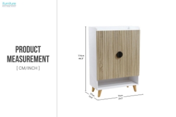 Picture of HIRO 43.3" Shoe Rack