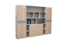 Picture of FOCUS Office System 94.5"x78.7" Bookshelf & Display Unit