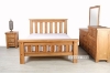 Picture of WESTMINSTER 3PC/4PC/5PC Solid Oak Bedroom Combo in Queen/Eastern King Size