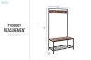 Picture of CARTER 34" Coat Hanger and Shoe Rack