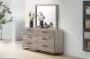 Picture of WESTDEN 6-Drawer Dresser with Mirror (Grey)