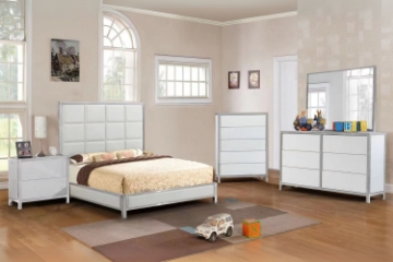 Picture of SKYVIEW 5PC Bedroom Combo Set in Queen/King Size (Silver)
