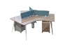 Picture of FOCUS Office System 3-Seater Triangle Desks