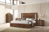 Picture of SANDRA 4PC Bedroom Combo Set in Eastern King Size (Walnut)