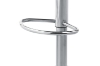 Picture of AKALI Adjustable Swivel Gas Lift Bar Stool (White) - Each