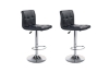 Picture of AKALI Adjustable Swivel Gas Lift Bar Stool (Black)