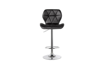 Picture of LIBBY Adjustable Swivel Gas Lift Bar Stool (Black)