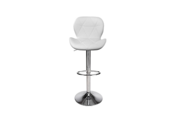 Picture of LIBBY Adjustable Swivel Gas Lift Bar Stool (White)