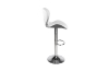 Picture of LIBBY Adjustable Swivel Gas Lift Bar Stool (White)