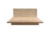 Picture of YUKI Japanese Low Height Bed Frame with Headboard in Queen/Eastern King Size