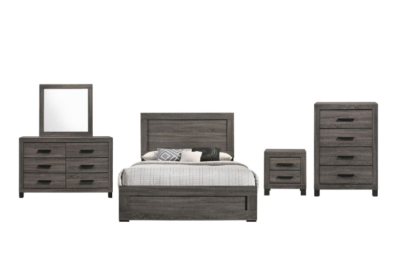 Picture of GLYNDON Bedroom Combo Set in Queen Size - 5PC Combo