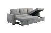 Picture of ELENA Reversible Corner Sofa / Sofa Bed with Storage (Grey)