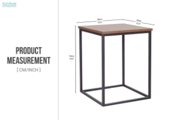 Picture of HEERA Square Side Table