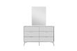 Picture of BRAYA 6-Drawer Dresser with Mirror