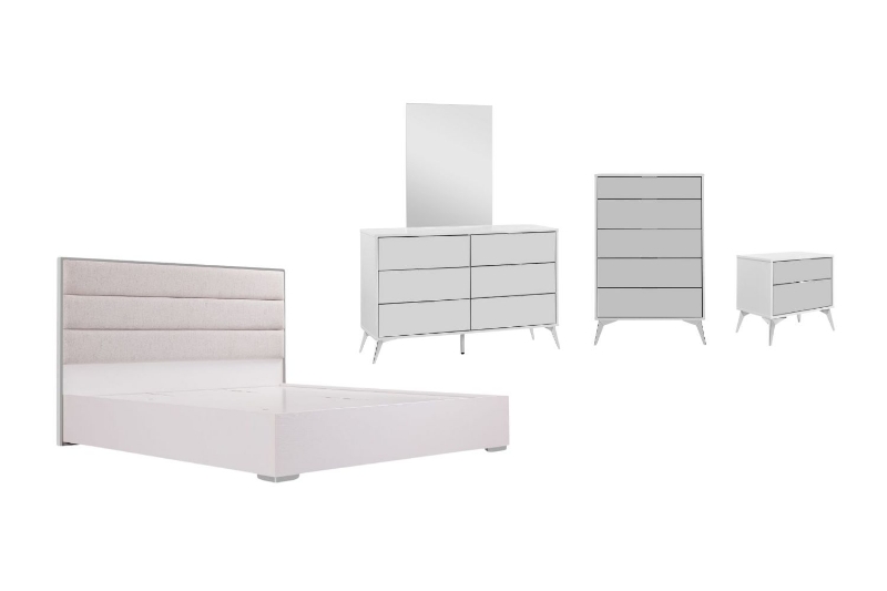 Picture of BRAYA 3PC/4PC/5PC Bedroom Combo in Queen Size