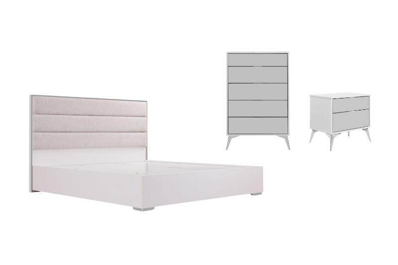 Picture of BRAYA Bedroom Combo in Queen Size - 3PC Combo