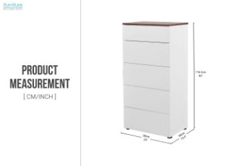 Picture of OLGA 5-Drawer Chest