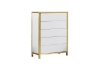 Picture of SKYVIEW 5-Drawer Steel Frame Chest (Gold)