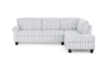 Picture of ROUSSO Fabric Sectional Sofa (Grey)