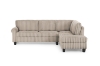 Picture of ROUSSO Fabric Sectional Sofa (Brown)