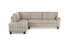 Picture of ROUSSO Fabric Sectional Sofa (Brown)