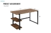 Picture of JILLIAN 47" Computer Office Desk with Reversible Shelf