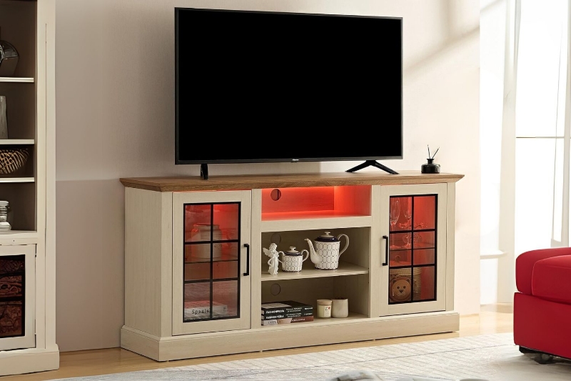 Picture of HARDEN 64" TV Stand with LED Lighting