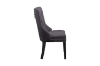 Picture of LAZAR Velvet Dining Chair with Rubberwood Legs