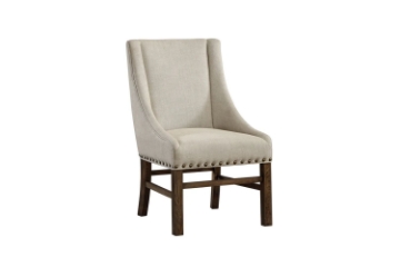 Picture of SELENE Solid Wood + Fabric Dining Chair