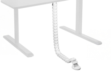 Picture of EVIS 50.5" Snake Cable Management Spine Conduit (White)