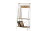 Picture of CITY Angled Storage Rack in 2 Sizes (White) - (23.6"x69.3"x13.8")