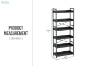 Picture of TULIO 69"x23.5" 6-Tier Shelf 