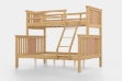 Picture of FORESTER Solid Wood Twin-Double Bunk Bed