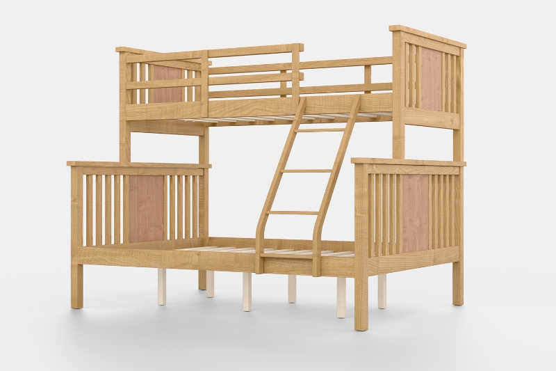 Picture of FORESTER Twin-Double Bunk Bed