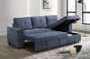 Picture of MATON Reversible Corner Sofa / Sofa Bed with Storage (Blue)