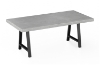 Picture of SYNERGYPLUS Modular Dining System - 63"/71"/78.5" Table Top with H28.5" Metal Legs in 4 Colors