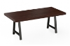 Picture of SYNERGYPLUS Modular Dining System - 63"/71"/78.5" Table Top with H28.5" Metal Legs in 4 Colors