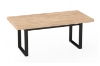 Picture of SYNERGYPLUS Modular Dining System - 63"/71"/78.5" Table Top with H29" Square Metal Legs in 4 Colors