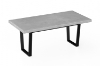 Picture of SYNERGYPLUS Modular Dining System - 63"/71"/78.5" Table Top with H29" Trapezoid Metal Legs in 4 Colors