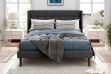 Picture of SONOMA Fabric Bed Frame (Dark Grey) - Double