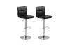 Picture of AKALI Adjustable Swivel Gas Lift Bar Stool (Black) - 2 Stools in 1 Carton