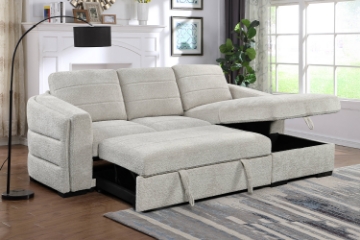 Picture of CHANEL Fabric Sectional Sofa Bed with Storage