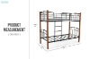 Picture of MINDY Twin-Twin Metal Bunk Bed